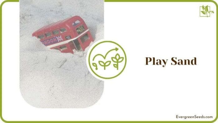 Play Sand Filler for Sunken Areas