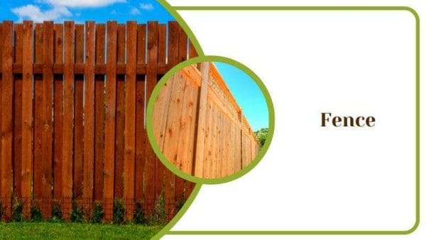 Wooden Fence for House Back Yard Ideas for Protection
