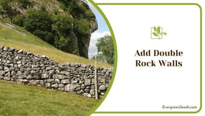 Add Double Rock Walls