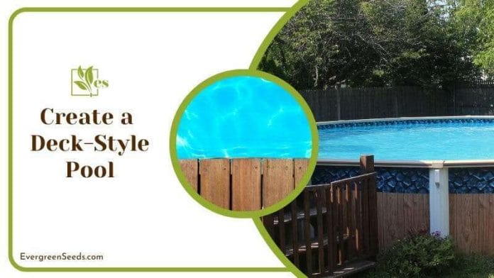 Deck Style Backyard Swimming Pool