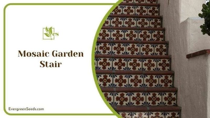 Mosaic Garden Stair